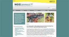 Desktop Screenshot of ngoconnect.net